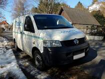 VW-T5 im Einsatz fr ein bekanntes sterr. Buchhandelsunternehmen; 130305