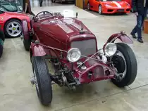 Rennsportwagen auf Basis eines Alvis 12/70 Special von 1937. Bei Alvis Cars in  Coventry wurden h�ufig Rennsportwagen auf dem Chassis von Serienwagen aufgebaut. Der 4-Zylinderreihenmotor leistet in diesem Rennsportwagen 120 PS aus 1.842 cm� Hubraum. Classic Remise D�sseldorf am 03.03.2013.