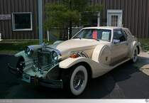 Zimmer Golden Spirit aus dem Jahre 1988, ausgestellt im Auto Museum in Volo, Illinois / USA. Aufgenommen am 13. September 2011.