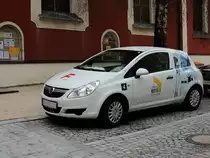 OPEL-Corsa, im Einsatz f�r ein Bauunternehmen; 130203