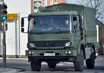 MB Atego 1018 der Bundeswehr in Eu-Wikirchen - 05.02.2013
