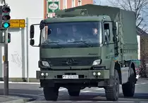 MB Atego 1018 der Bundeswehr in Eu-Wi�kirchen - 05.02.2013