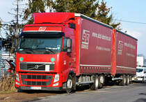 Volvo FH 460 Tandemzug in Euskirchen - 09.02.2013