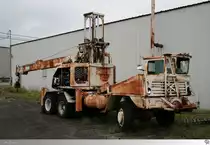 Old and Rusty: Alter Bucyrus-Erie C-45 (?) abgestellt in Galena, Kansas / USA. Aufgenommen am 18. September 2011.