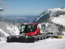 Pistenbully 400 gesehen am 6.2.13 in Garmisch-Partenkirchen im Skigebiet 
Garmisch-Classic