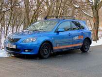 MAZDA-3 im Einsatz fr ein Pfandleihhaus; 130225