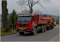 Am 07.03.2013 fuhr mir dieser Volvo FM X H�ngerzug in der N�he von Wiltz vor die Linse.