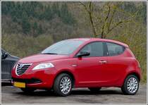 Am 07.03.2012 war dieser Lancia Ypsilon am Straenrand abgestellt.