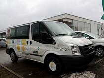 FORD-Transit, als rollende Werbeflche; 130309