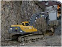 Volvo EC 290 Raupenbagger gesehen am 08.03.2013