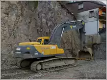 Volvo EC 290 Raupenbagger gesehen am 08.03.2013