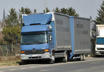 MB Atego Tandemzug  Brhler  in Hersel - 06.03.2013