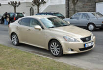 Lexus IS 250 am Rheinufer in Remagen - 08.03.2013