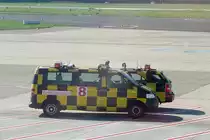 VW-Bus der Vorfeldaufsicht Flughafen D�sseldorf, 6.9.10
