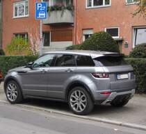 Range Rover Evoque. Aufnahmezeit: 24.10.2012.