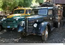 Old and Rusty: 1948er (?) Federal Truck zu finden bei der gro�en Fahrzeugsammlung der 'Gold King Mine' in Jerome, Arizona / USA. Aufgenommen am 23. September 2011.