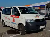 VW-T5, hat sich zur Sport&Fun-Messe in Ried eingefunden; 130316 