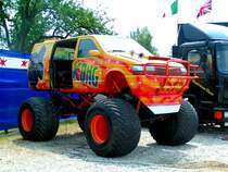 Monster Truck  Kong  wird mit elektr. Energie versorgt; 
RIED i.I.070602