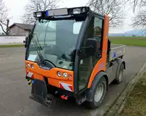 Multicar Tremo, Kleintransporter mit VW-Diesel-Motor, 1968ccm und 102PS, diese Baureihe gibt es nur mit stufenlosem Getriebe, M�rz 2013