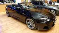 BMW M6 Cabrio. Zu sehn beim 21. Geraer Autofr�hling. Foto 16.03.2013