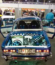 Dieser Skoda 110 kam aus der Slowakei. Foto: Auto Motor und Tuning Show am 23.03.2013