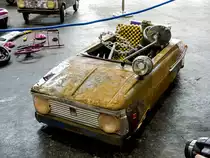 Pedaler Morskwitsch, stark gepimpt. Aufgenommen auf dem Auto Motor und Tuning Show, ende M�rz 2013