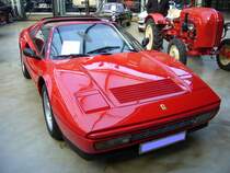 Frontansicht eines Ferrari 208 GTS Turbo. 1975 - 1985. Classic Remise Dsseldorf am 01.04.2013.