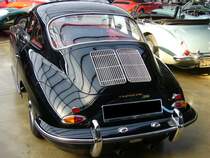 Heckansicht eines Porsche 356 B T6 Coupe von 1962. Classic Remise Dsseldorf am 01.04.2013.