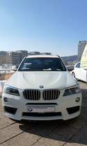 BMW X3 xDrive35d. Zu sehn beim 21. Geraer Autofrhling. Foto 16.03.2013 