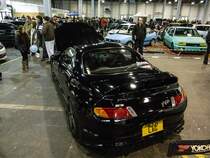 Mitsubishi FTO, Rechtslenker. Aufnahme: Auto Motor und Tuning Show, 23.03.2013.