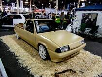 Citroen BX Pick-Up Umbau. Aufnahme: Auto Motor und Tuning Show, 23.03.2013.