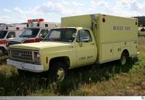Old and Rusty: Abgestellter Chevrolet C-30 eines mir unbekannten Fire Departments. Aufgenommen am 20. September 2011.