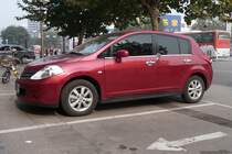 Nissan Tiida in Shouguang, 30.10.11