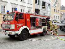 MB-1222 als TLFA4000/400 bei einem techn. Einsatz; 130405