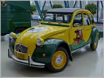 Citroen 2 CV 6 von der luxemburgischen Post aufgenommen am 10.03.2012.