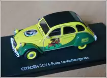 Modell  Citroen 2 CV 6 von der luxemburgischen Post.