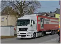 MAN Sattelzug aufgenommen am 04.04.2013.