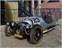 Dieser Morgan Threewheeler war am Osterwochenende auch im Pr�izerdaul zu sehen.  01.04.2013