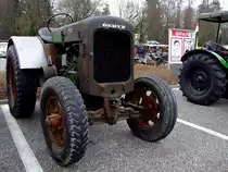 DEUTZ F2M315; 28PS; 3370ccm; Bj.1939, hat sich trotz Schlechtwetter zur Oldtimeraustellung beim Kirtag in St.Martin eingefunden; 130407