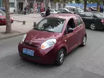 Chinesischer Kleinwagen in Shouguang, 30.10.11