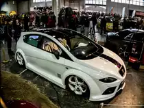 Dieser Seat Leon wurde auf dem Auto, Motor und Tuning Show ausgestellt (23. M�rz. 2013.)