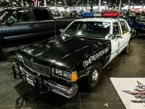 Dieser Chevrolet Capriche US Polizeifahrzeug wurde auf dem Auto, Motor und Tuning Show ausgestellt (23. M�rz. 2013.)