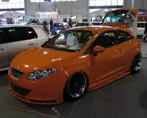 Seat Ibiza getunt. Aufnahme: Auto Motor Tuning Show am 23.03.2013