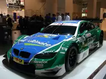 BMW Renn Maschiene von der DTM in Frankfurt auf der IAA am 15.09.2012