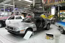 Technik Museum in Sinsheim Der wagen von Zur�ck in die Zukunft am 23.02.2013