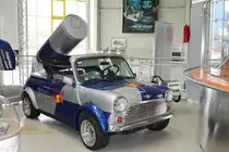 Red Bull Werbe Fahrzeug in Sinsheim im Technik Museum am 23.02.2013