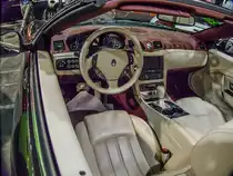 Maserati GranCabrio Interieuraufnahme am 23.03.2013 auf dem Auto Motor und Tuning Show.