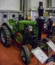 Hofherr GS-35 (Sp�ter Dutra) Oldtimer Traktor, gesehen auf dem Auto Motor und Tuning SHow am 23.03.2013.