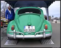 VW K�fer beim 45. ADAC-Renn-Slalom an der Steintrib�ne in N�rnberg am 14. April 2013.
