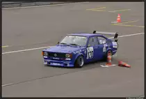Ein Opel Kadett C-Coupe beim 45. ADAC-Renn-Slalom an der Steintrib�ne in N�rnberg am 14. April 2013.
Das Teil hatte einen Hammer Sound!!